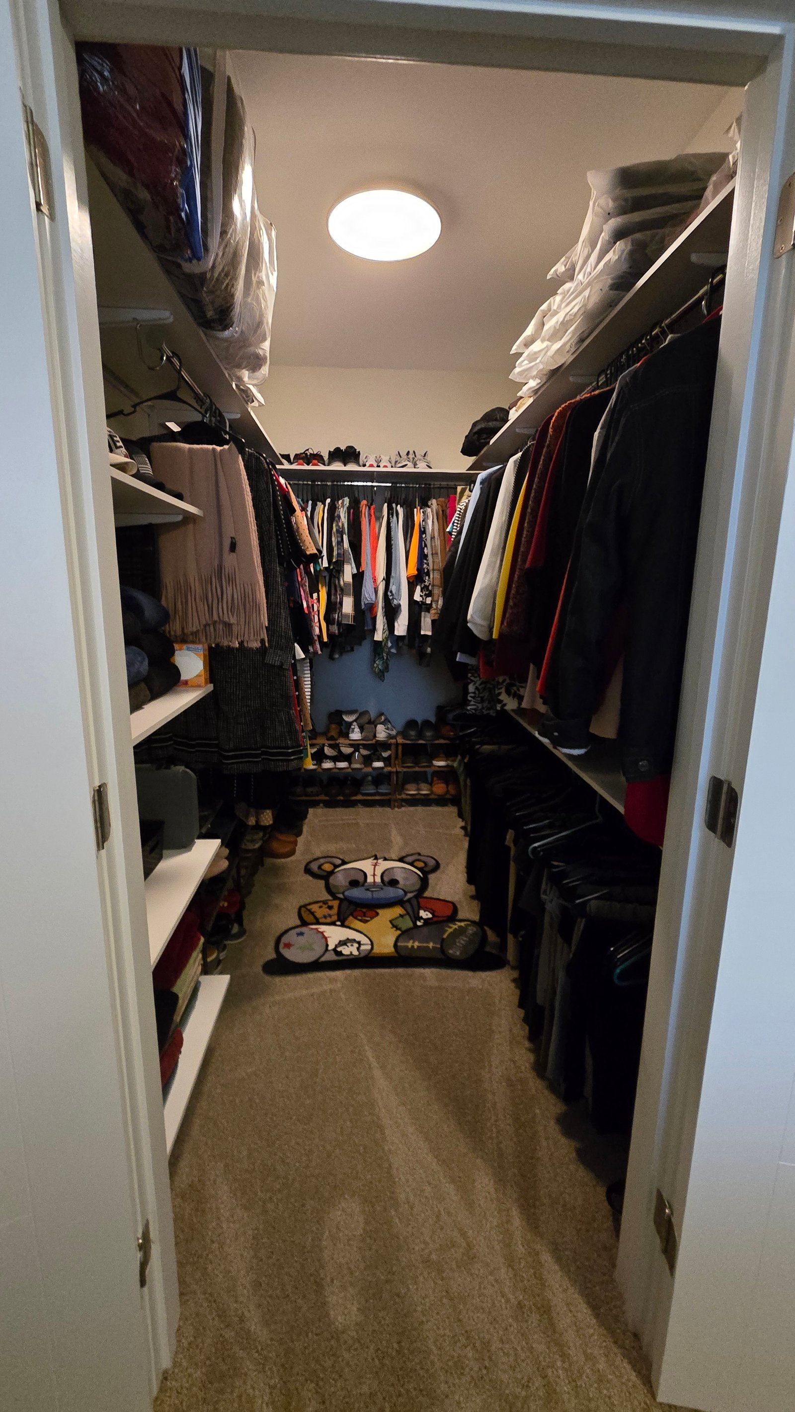 Closet after — full view